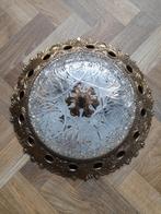 XL Ø44cm Vintage Hollywood Regency plafonnière, Antiek en Kunst, Ophalen