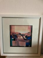 Ton Schulten Zeefdruk - Coulissen Landschap, Ophalen of Verzenden