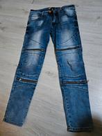 Herenspijkerjeans blauw mt w48 l34 zgan, Ophalen of Verzenden, Zo goed als nieuw, Blauw, W33 - W34 (confectie 48/50)