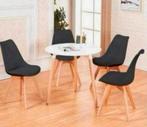4 design stoelen nieuw in verpakking, met zitkussens, Ophalen of Verzenden, Nieuw, Design