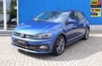 Volkswagen Polo Highline | Rijk uitgerust | Direct rijden!, Gebruikt, Euro 6, Blauw, Origineel Nederlands