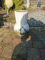 Bloempot 2x beton, Tuin en Terras, Bloempotten, Ophalen, Rond, Aardewerk, Minder dan 40 cm