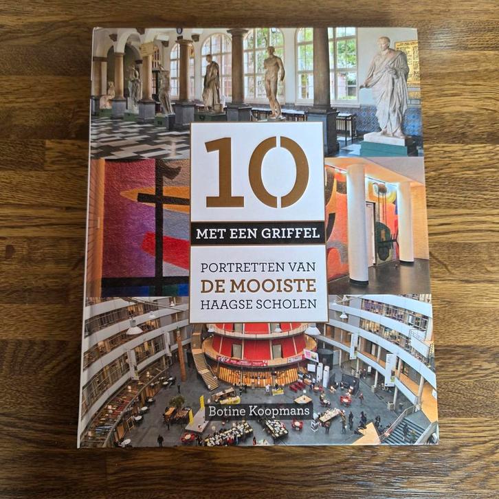 Koffietafelboek: 10 Mooiste Haagse Scholen, Boeken, Kunst en Cultuur | Architectuur, Zo goed als nieuw, Ophalen of Verzenden