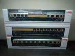 Marklin 43850/70/80 - Set van 3 rijtuigen "Rheingold"(DSG), Hobby en Vrije tijd, Wisselstroom, Ophalen of Verzenden, Märklin, Nieuw