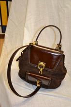 lederen damestas Moschino, Sieraden, Tassen en Uiterlijk, Tassen | Damestassen, Ophalen, Nieuw, Bruin, Handtas