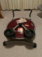 Buikspiertrainer, ab circle, rood, ca 65x100cm, Sport en Fitness, Ophalen, Zo goed als nieuw, Metaal, Buik