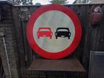 Verkeersbord groot  mancave vintage, Ophalen of Verzenden, Gebruikt, Auto's