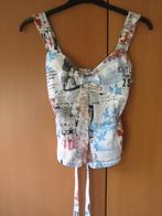 Super leuke top (jurk of combi) NTS, LOLA, 36-38-40 snazzeys, Verzenden, Wit, Not the Same, Nieuw