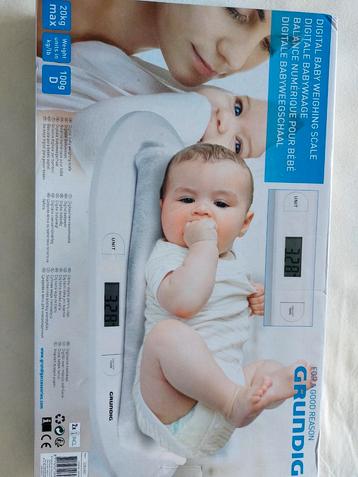Grundig Digitale Baby Weegschaal - Max 20kg beschikbaar voor biedingen