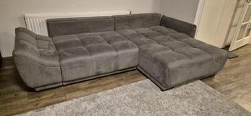 Loungehoekbank velvet te koop beschikbaar voor biedingen
