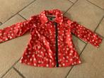 Dunne jas maat 110. 100% Polyester rood, Ophalen of Verzenden, Gebruikt, Meisje