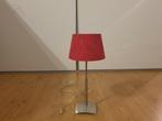 Mooi tafel lamp van karwei  met rood kap, Ophalen, Zo goed als nieuw, Minder dan 100 cm