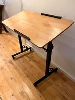 Bamboe bureau/ tekentafel- verstelbaar, Ophalen, Zo goed als nieuw