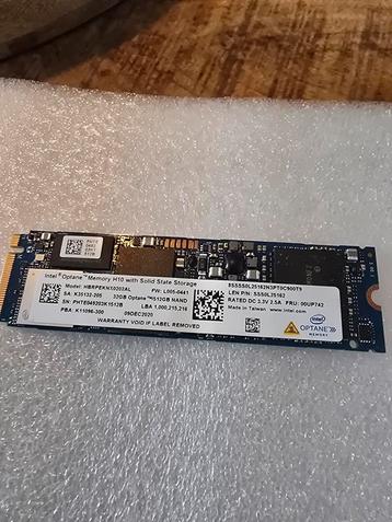 Intel Optane H10 32GB Optane + 512GB NAND SSD beschikbaar voor biedingen