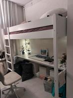 Hoogslaper wit, Ophalen, Eenpersoons, 210 cm, 160 tot 180 cm