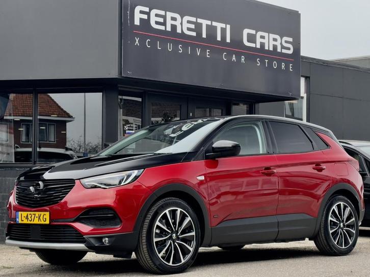 Opel Grandland X 1.6 TURBO AUT8 HYBRID4 TWO-TONE ULTIMATE 72, Auto's, Opel, Te koop, Grandland X, 360° camera, 4x4, ABS, Achteruitrijcamera