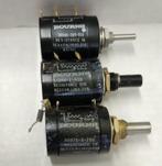 3x 10slags potentiometer Bourns 1k + 5k + 50 k ohm, Hobby en Vrije tijd, Elektronica-componenten, Ophalen of Verzenden, Gebruikt