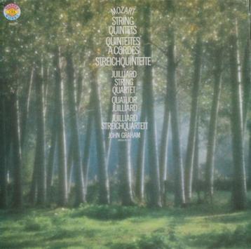 Mozart  - The Juilliard Quartet Streichquintette 3LP BOX beschikbaar voor biedingen