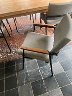 Eetkamer stoelen 6 stuks, merk Bodilson, Gebruikt, Blauw, Ophalen of Verzenden, Stof