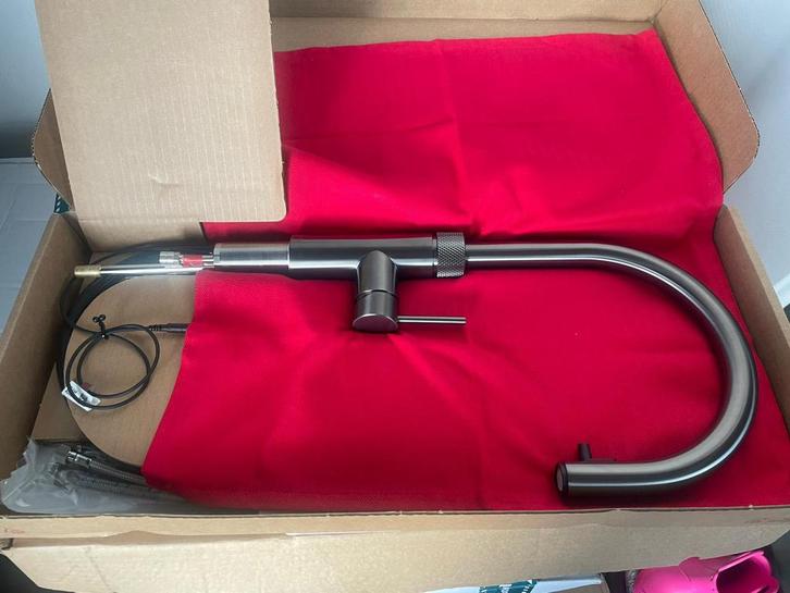 Quooker Flex Gunmetal Combi + 7L reservoir nieuw in doos Set, Doe-het-zelf en Verbouw, Sanitair, Zo goed als nieuw, Kraan, Ophalen of Verzenden