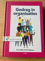 Gedrag in organisaties - Alblas & Wijsman, Ophalen of Verzenden, Gamma, Gelezen, HBO