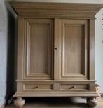 Eikenhouten antieke geloogde kast., Huis en Inrichting, Ophalen, Zo goed als nieuw