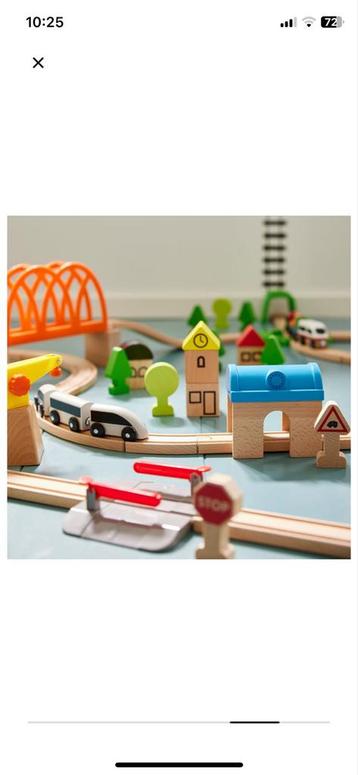 IKEA Treinset Compleet - Zo Goed Als Nieuw! beschikbaar voor biedingen