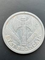 2 Francs 1943 - Etat Francais, Postzegels en Munten, Munten | Europa | Niet-Euromunten, Ophalen of Verzenden, Frankrijk, Losse munt