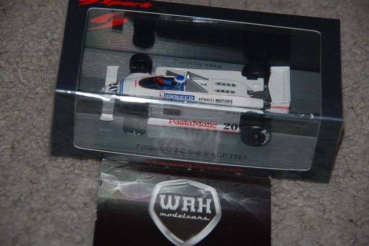 1:43 FITIPALDI F8C ROSBERG SPARK S4583 WRH, Hobby en Vrije tijd, Modelauto's | 1:43, Zo goed als nieuw, Auto, Overige merken, Ophalen of Verzenden