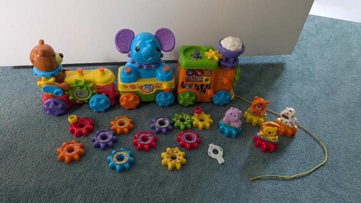 VTech Dierentrein, Kinderen en Baby's, Speelgoed | Vtech, Zo goed als nieuw, 6 maanden tot 2 jaar, Ophalen of Verzenden