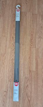 NIEUW Antraciet rolgordijn lichtdoorlatend 80x150cm, 100 tot 150 cm, Nieuw, Grijs, 50 tot 100 cm