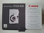 Canon Digital IXUS 430 - Compleet met accessoires, Gebruikt, Verzenden, Canon, Compact