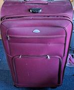 Grote roze/ wijn rode koffer Banerle 89 cm. Stof, Wieltjes, Overige materialen, Nieuw, Ophalen of Verzenden