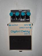 Boss DD-3 Digital Delay MIJ blue label, 1990's, long chip, Ophalen of Verzenden, Gebruikt