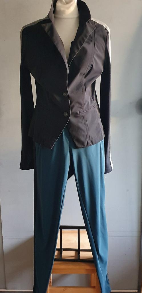 Jane Lushka jasje, Kleding | Dames, Jasjes, Kostuums en Pakken, Zo goed als nieuw, Zwart, Ophalen of Verzenden