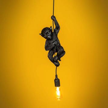 Hanglamp aap zwart beschikbaar voor biedingen
