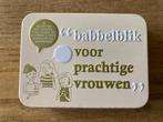 Babbelblik voor prachtige vrouwen (zgan) gespreksstarters, Een of twee spelers, Ophalen of Verzenden, Zo goed als nieuw, Image Books