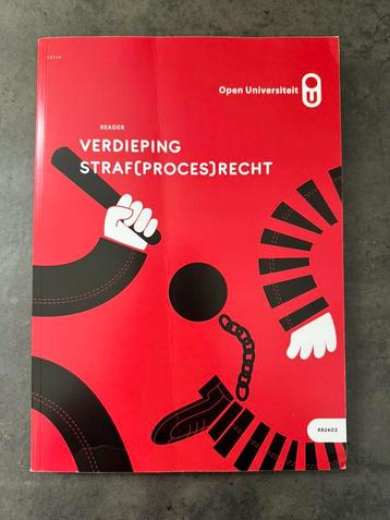 Verdieping Straf(proces)recht beschikbaar voor biedingen