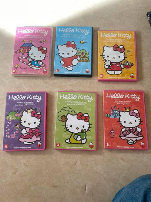 Hello Kitty DVD Collectie - 6 DVD's, Cd's en Dvd's, Dvd's | Kinderen en Jeugd, Gebruikt, Film, Avontuur, Boxset, Alle leeftijden