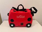 Trunki Koffer - Rood met Zwarte Stippen, Sieraden, Tassen en Uiterlijk, Koffers, Hard kunststof, Minder dan 50 cm, Ophalen of Verzenden