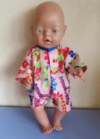 Poppenkleertjes poppenkleding Baby pop40-43c roze pyjama 92, Ophalen of Verzenden, Nieuw, Babypop