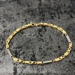 14 karaat gouden armband massief nieuw, Ophalen of Verzenden, Nieuw, Goud