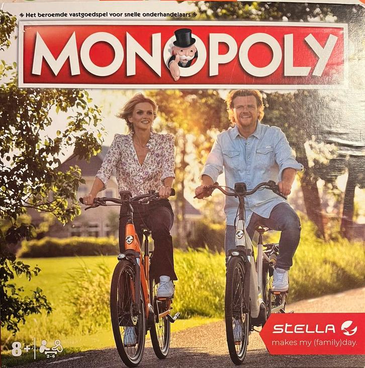 Stella monopoly, Hobby en Vrije tijd, Gezelschapsspellen | Bordspellen, Zo goed als nieuw, Ophalen of Verzenden