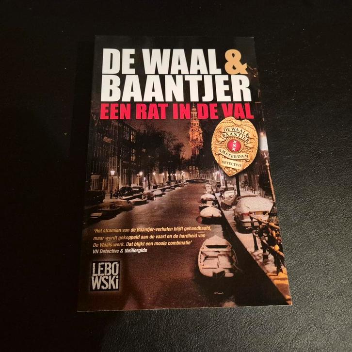Simon de Waal - Een rat in de val, Boeken, Detectives, Zo goed als nieuw, Ophalen of Verzenden
