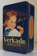 BLIK VERKADE BICUITS, Verzamelen, Blikken, Ophalen of Verzenden, Zo goed als nieuw, Koek(jes), Verkade