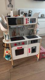 Speelkeuken met alle leuke speel keukengerechten, Ophalen, Zo goed als nieuw, Hout, Speelkeuken