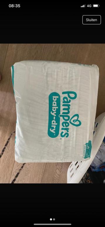 Pampers maat 6 (108 stuks) beschikbaar voor biedingen