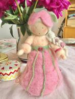 Lente fee pop wolvilt handgemaakt antroposofisch, Ophalen of Verzenden, Zo goed als nieuw