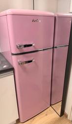 Roze Koelkast Retro Stijl, 100 tot 150 liter, Zo goed als nieuw, Energieklasse A of zuiniger, 45 tot 60 cm