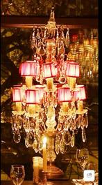 Staande kroonluchter / girandole van House of Porters, Huis en Inrichting, Lampen | Kroonluchters, Ophalen, Gebruikt, Glas